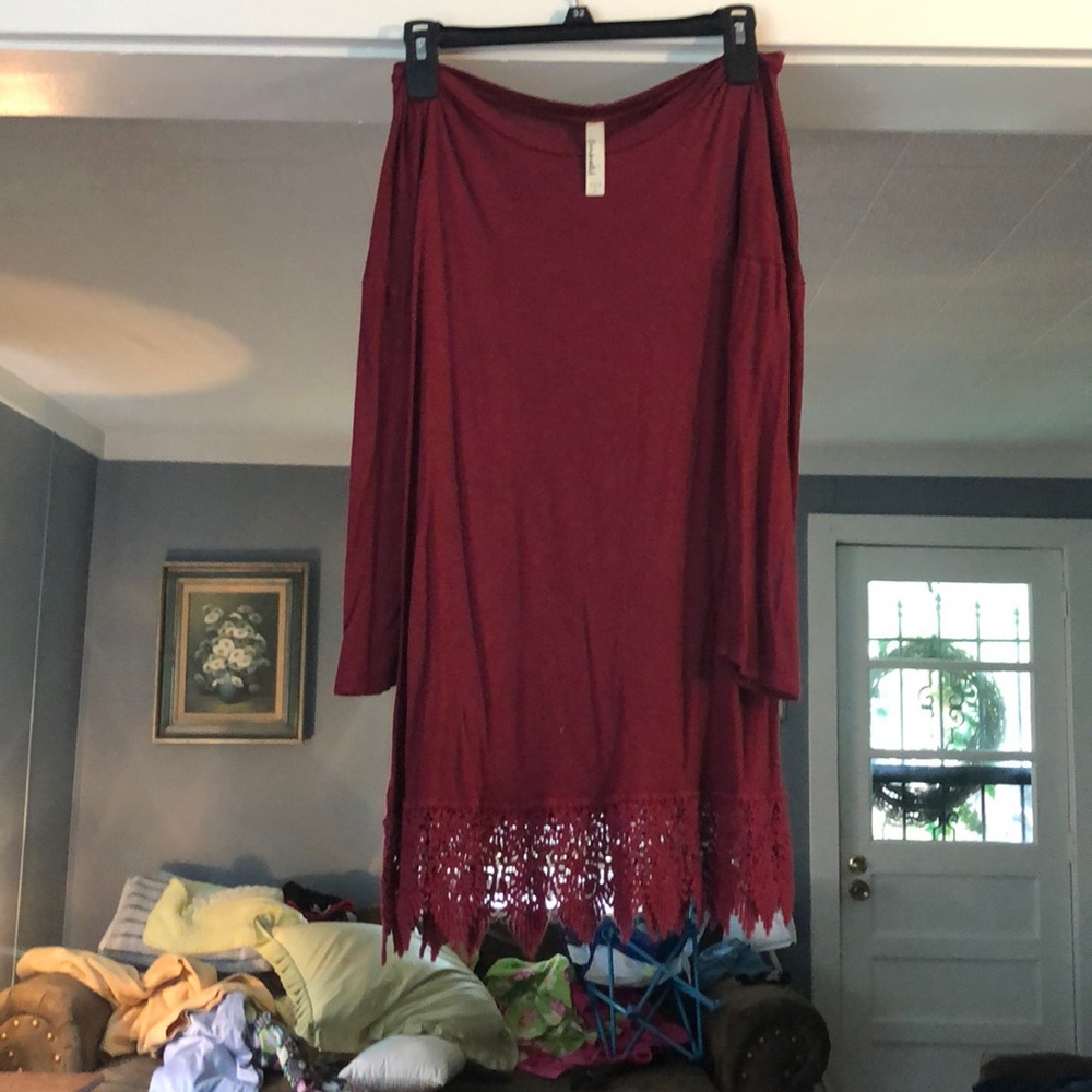 Long sleeve matron dress